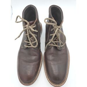 Johnston & Murphy Men's F22 59-4030‎ Brown Leather Ankle Boots - Size 8M